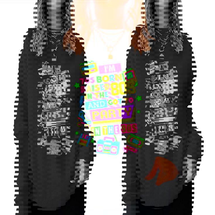 90S Rave Ideas For & Party Outfit 90S Festival Costume Women Sweatshirt