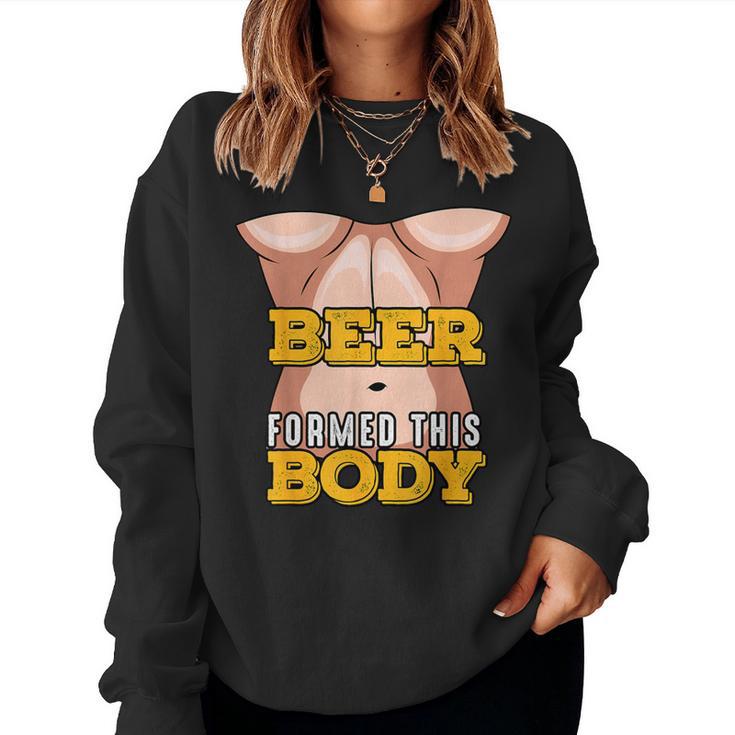 Beer Alcohol Saufen Beer Drinker Beer Lovers Beer Sweatshirt Frauen