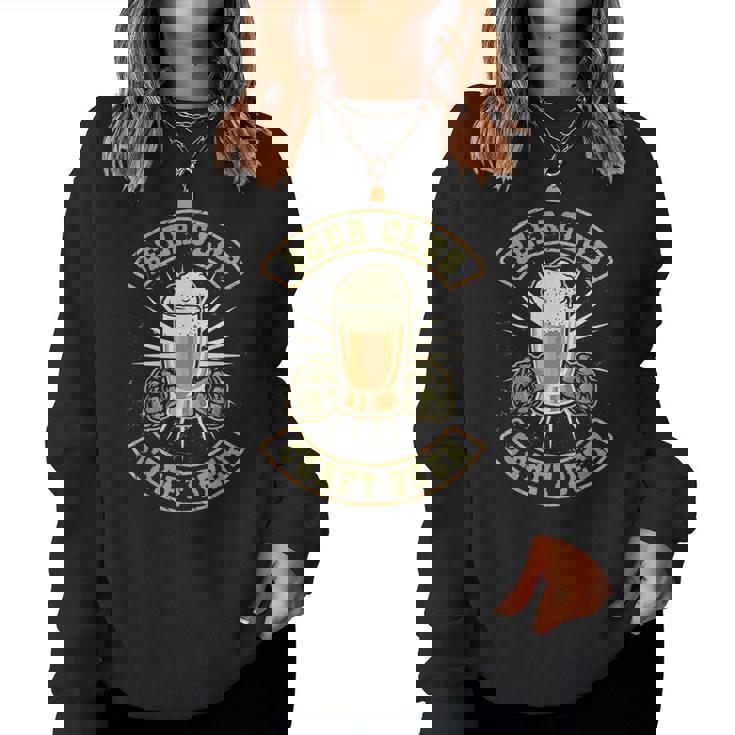 Beer Club Craft Beer Cerveza Artesanal Sudadera Mujer