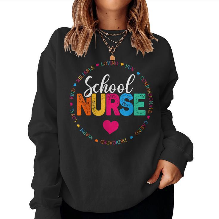 Super Nurse T First Aid Nursing School Student Women Sweatshirt Monsterry