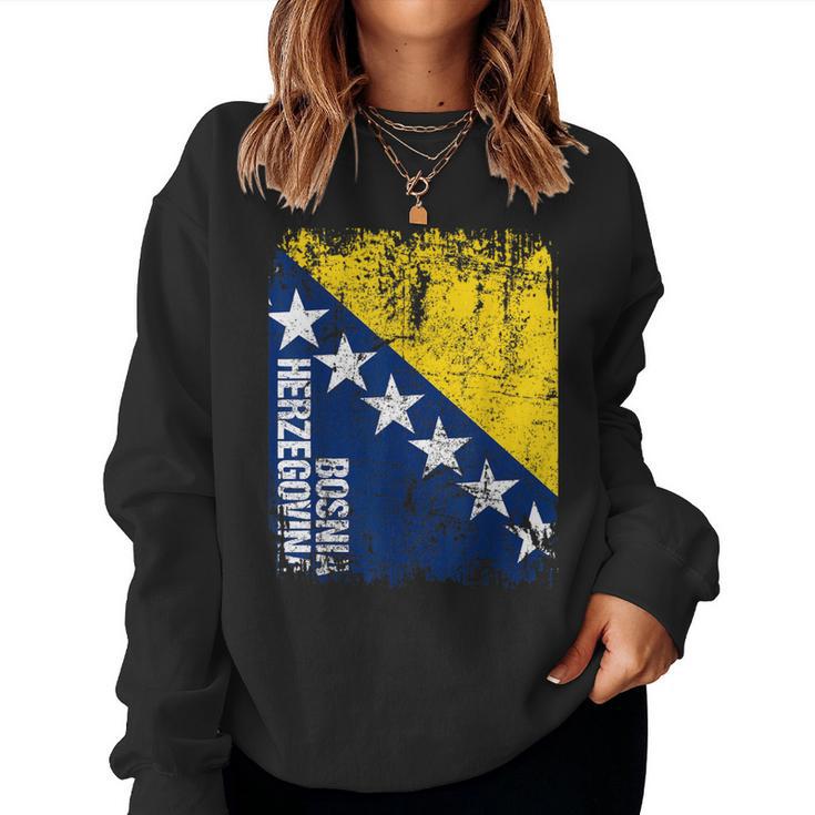 Bosnia Flag Women's Children's Bosnia Herzegovina Sweatshirt Frauen