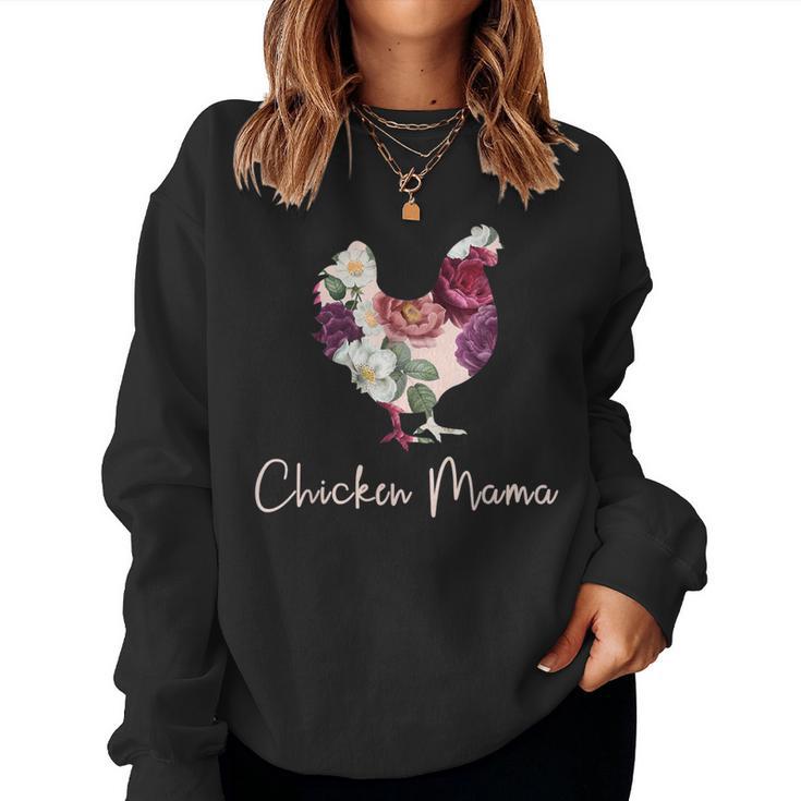 Chicken Mama Hen Farmers Mamma Farmer Cute Chicken Sweatshirt Frauen