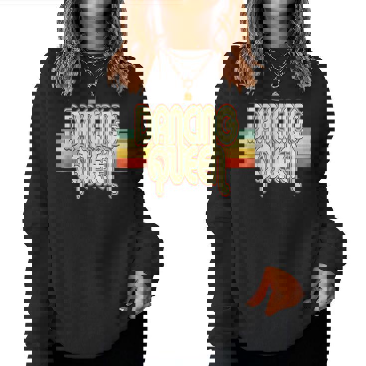 Dancing Queen Roller Discoteca Outfit 70S Costume Per Uomini Donne Women Sweatshirt