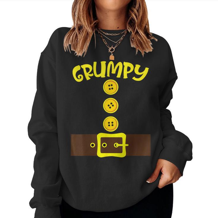 Dwarf Easy Halloween Costume Dwarf Matching Group Women Sweatshirt