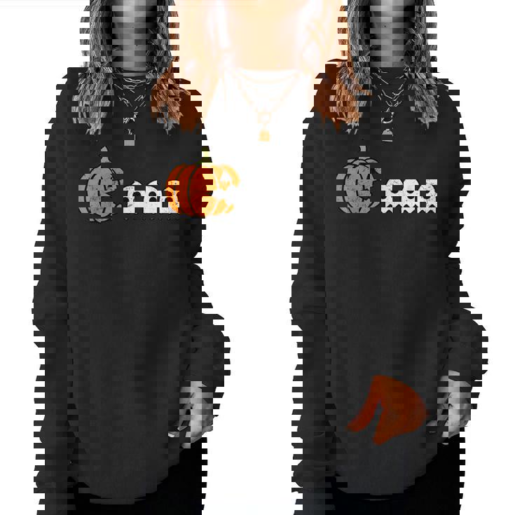 Halloween Gamer Gaming Pumpkin Ghost Boys Women Sweatshirt