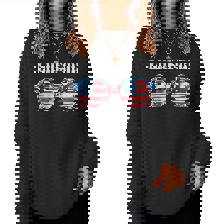 Harris Girl Divertente Kamala Harris Elezione Women Sweatshirt