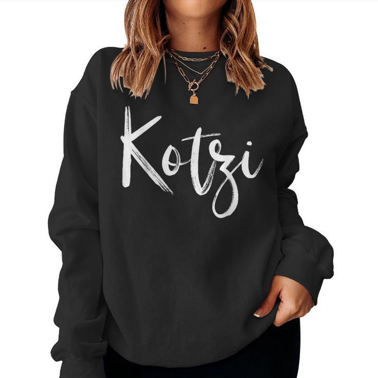 Kotzi Partner Look Mallorca Beer Alcohol Party Oktoberfest Sweatshirt Frauen