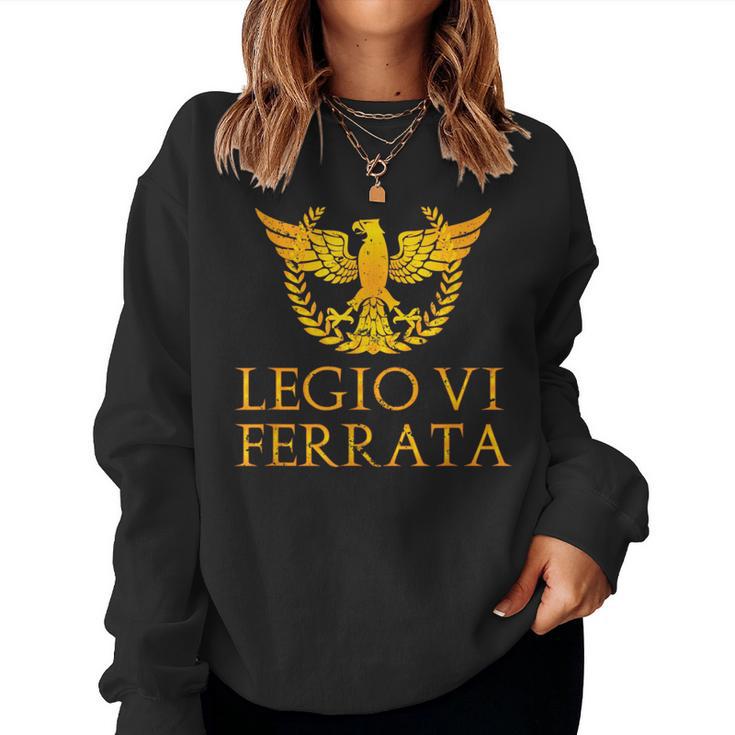 Legioi Ferrata Roman Legion Spqr Sudadera Mujer