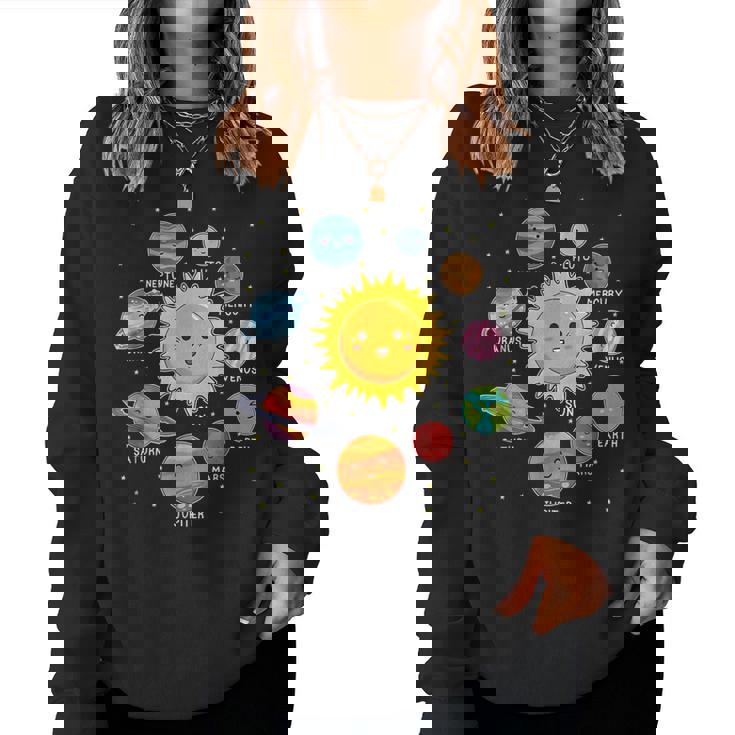 Love Solar System Camisa Para Para Niños Y Niñas Sudadera Mujer