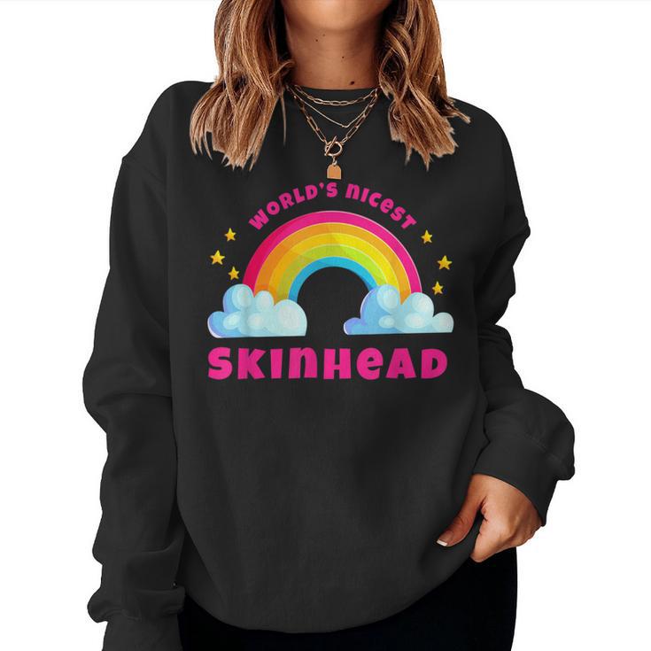 Música De Skinhead Sarcastic Retro Divertida Skinhead Del Mundo Sudadera Mujer