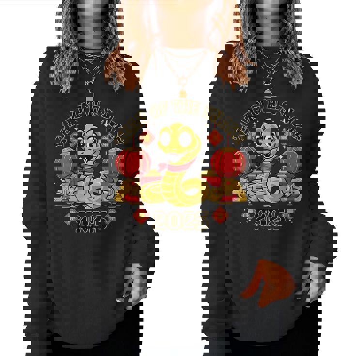 Nouvel An Chinois 2025 Année Du Serpent Sweat-shirt pour femme