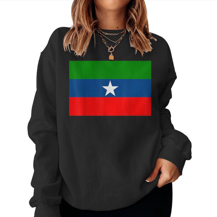 OgadenEthiopia Somali Ogaden Flag S Sweatshirt Frauen