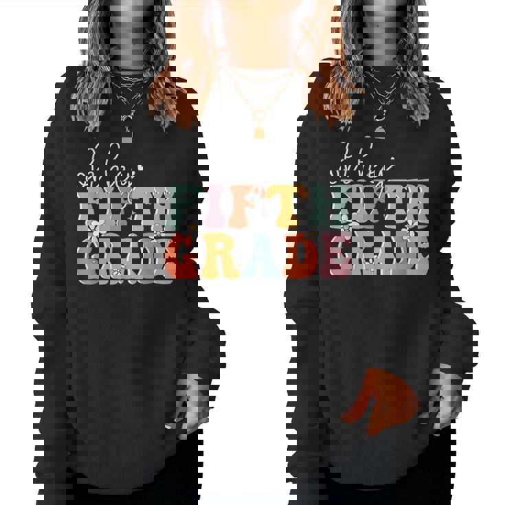 Oh Hey Fifth Grade Cute 5Th Grade Team Students Teachers Women Sweatshirt