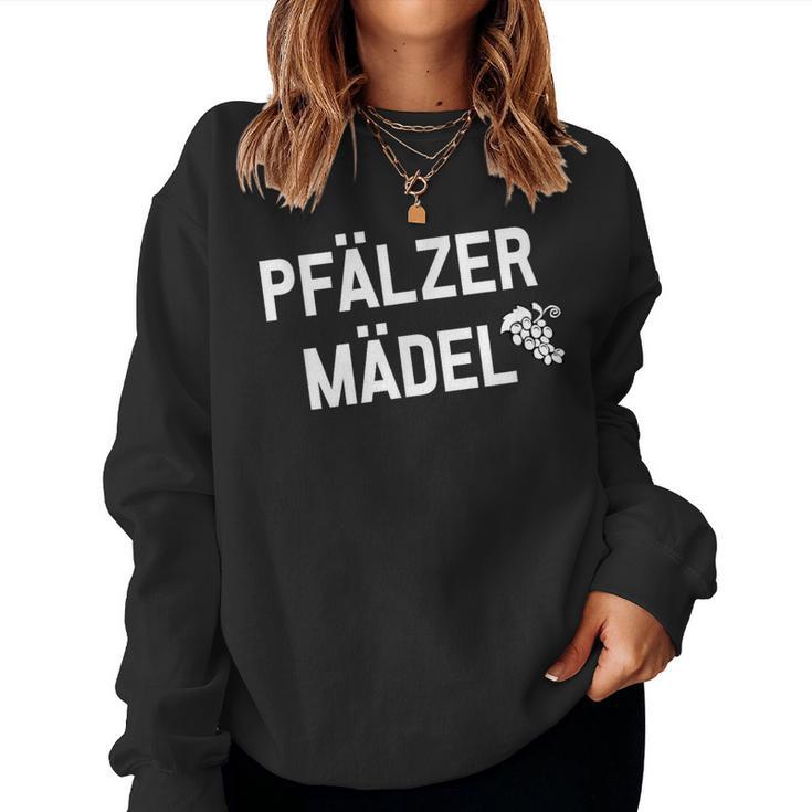 Pälzer Girls' Pfälzer Girls' Sayings Pfalz Sweatshirt Frauen