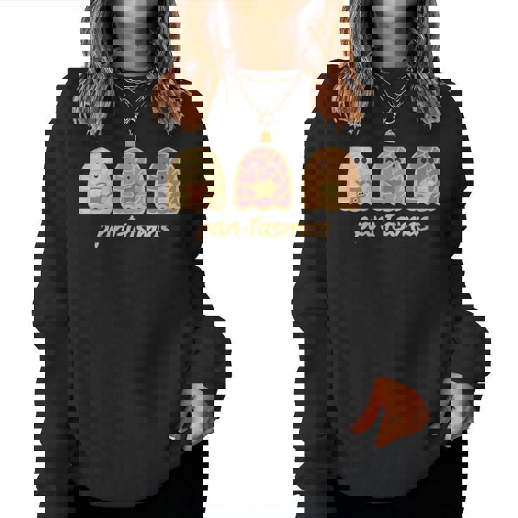 Pantasmas Ghost Cute Ghost Fall For Girls Women Sweatshirt