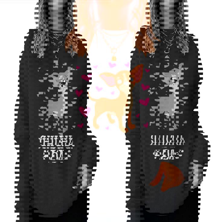 Per Donne Ragazze Proprietari Di Cani Chihuahua Women Sweatshirt