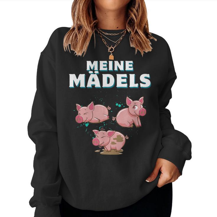 Pig Women's Pig Farmer's Sweatshirt Frauen