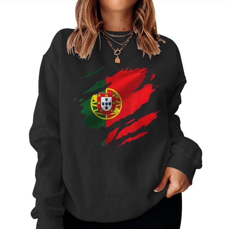 Portugal Portuguese Clothing Portugal Women's Sweatshirt Frauen