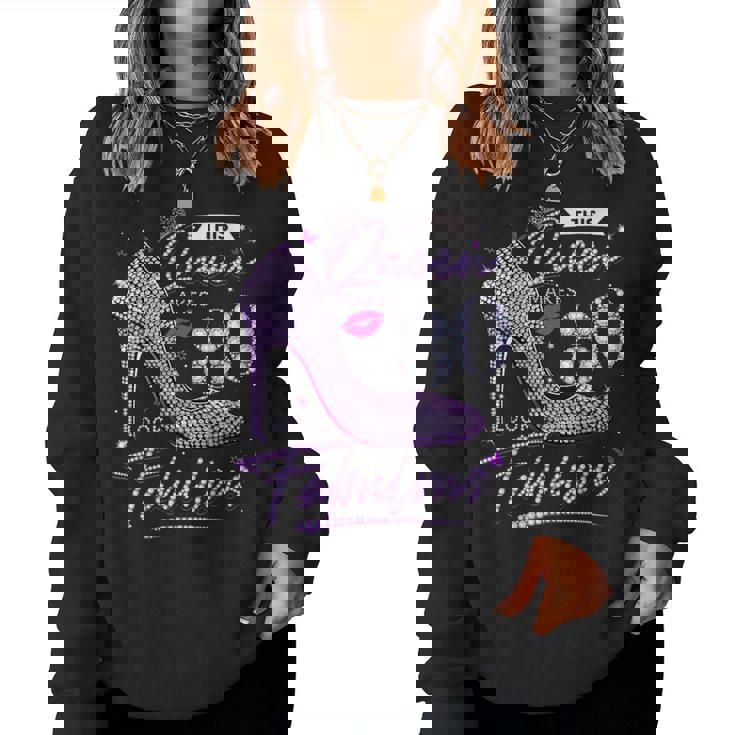 This Queen Makes 80 Looks Fabulous 80Th Birthday Women Women Sweatshirt
