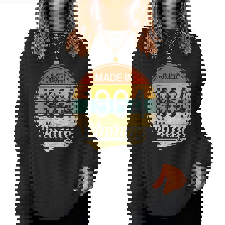 Regalo Hombre Cumpleaños 60 Añosintage Made In 1964 Sudadera Mujer