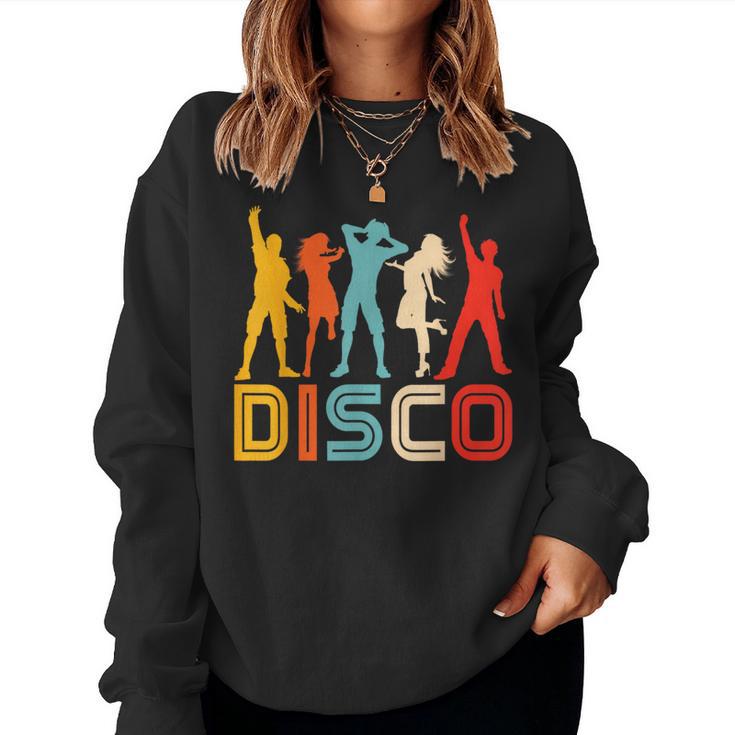 Roller Disco Outfit Retro 70S Costume For S Sweatshirt Frauen