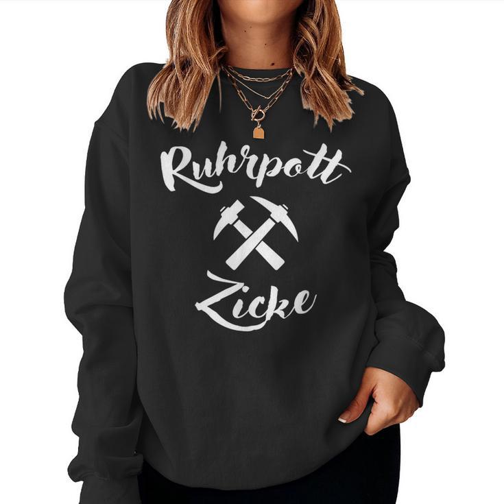 Ruhrpott Zicke Ruhrgebiets Girls' Sweatshirt Frauen