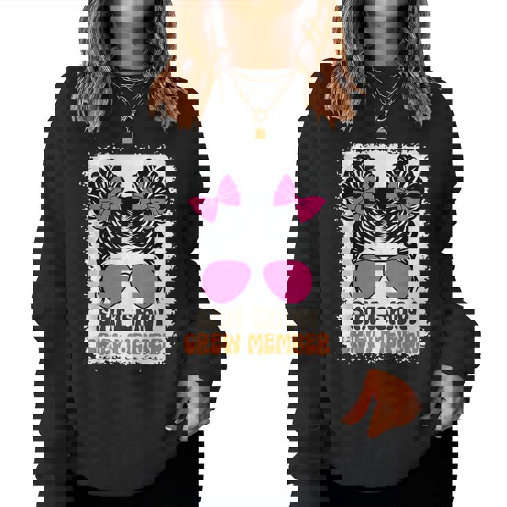 Shit Show Crew Member Manager Or Supervisor Shitshow Women Sweatshirt