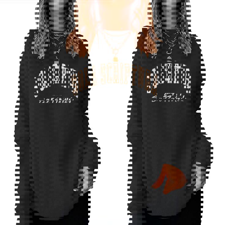 Sola Scriptura Christian Back To The Word Of Bible Women Sweatshirt