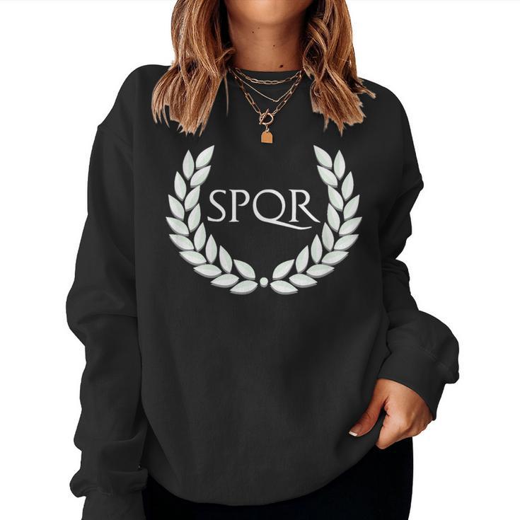 Spqr Roman Eagle Sweatshirt Frauen