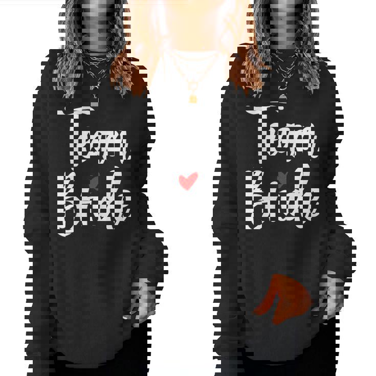 Team Bride I Evjf Enterrement Deie De Jeune Fille Sweat-shirt pour femme