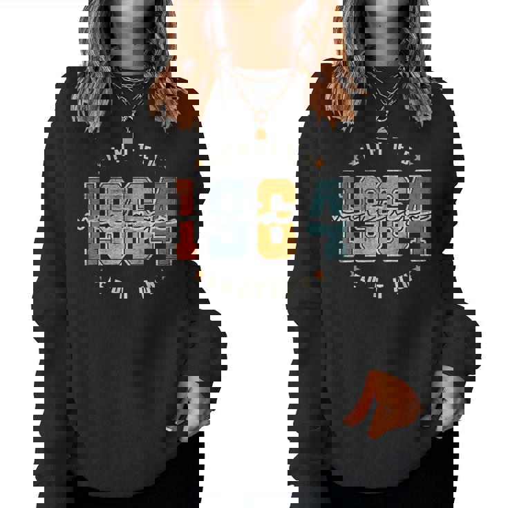 Vintage 1964 60Th Birthday Retro 60 Year Old For Women Women Sweatshirt