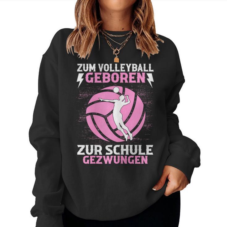 Volleyball Women's School Beacholleyball Girls' Sweatshirt Frauen