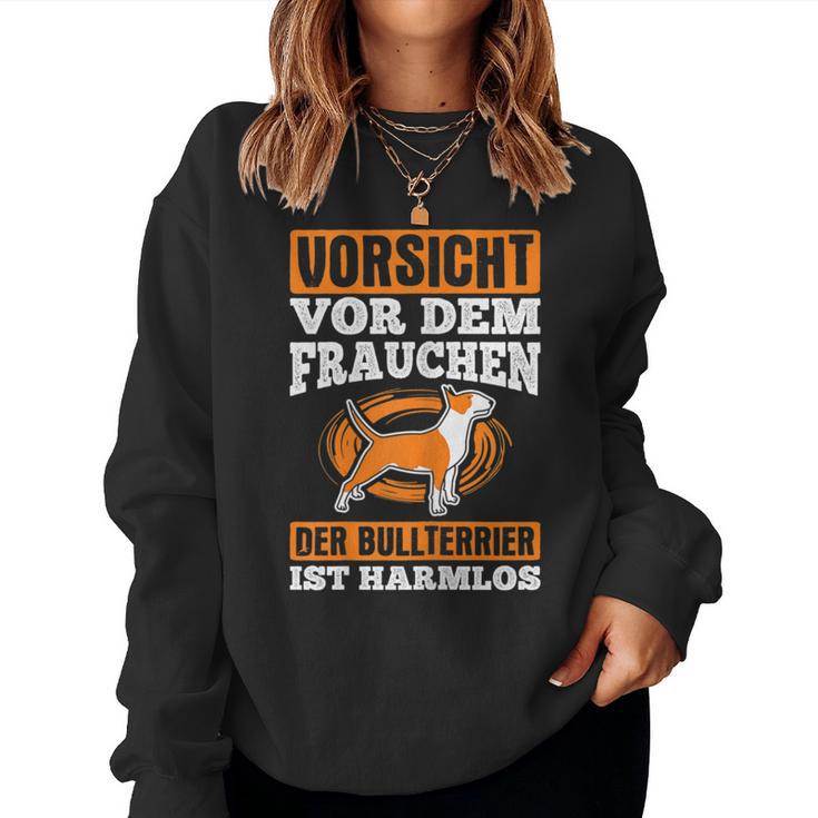 Women's Bull Terrier Orsichtor Dem Frauen Sweatshirt Frauen