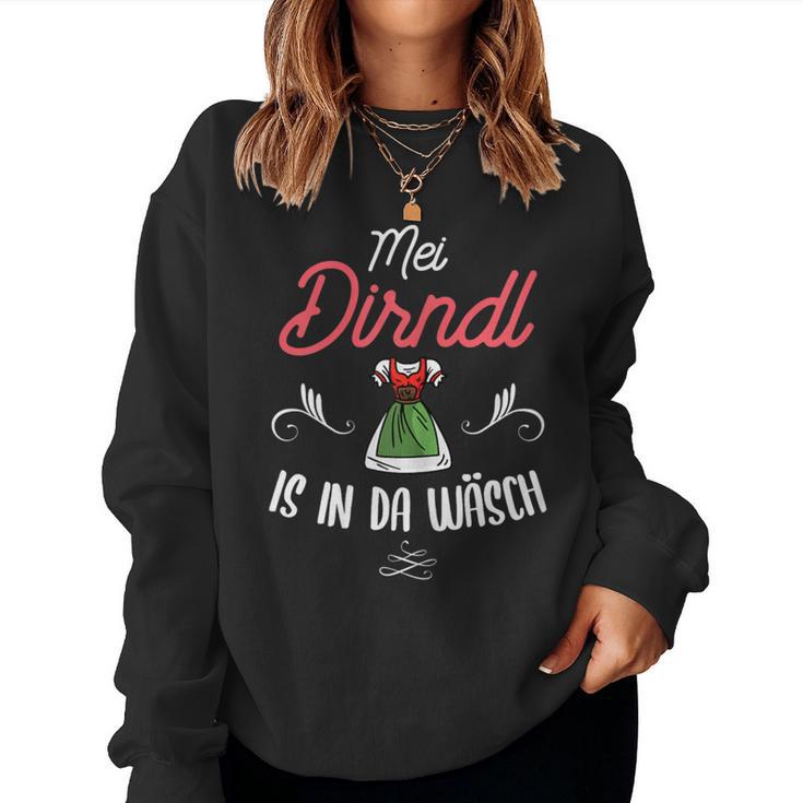 Women's Mei Dirndl Is In Da Wäsch Sweatshirt Frauen