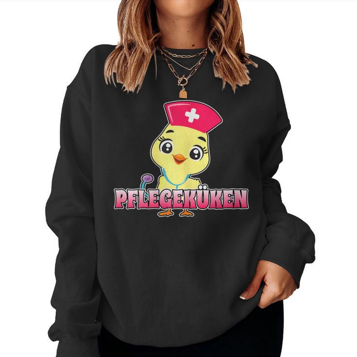 Women's Nursing Chick Altenpflegerin Azubi Sweatshirt Frauen