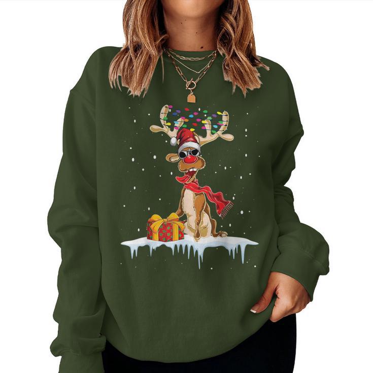 Christmas Women's For Him Reindeer Sweatshirt Frauen