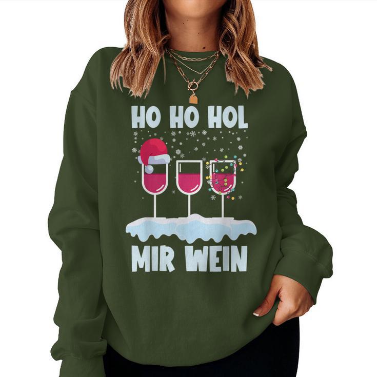 Ho Hol Mir Wine Costume Christmas Men Sweatshirt Frauen