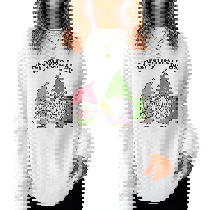 Math Teacher Poly-Gnome-Ials Algebra Teacher Calculus Women Sweatshirt