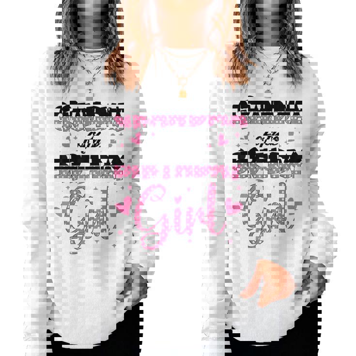 Grandma Of The Birthday Girl Family Matching Party Women Sweatshirt