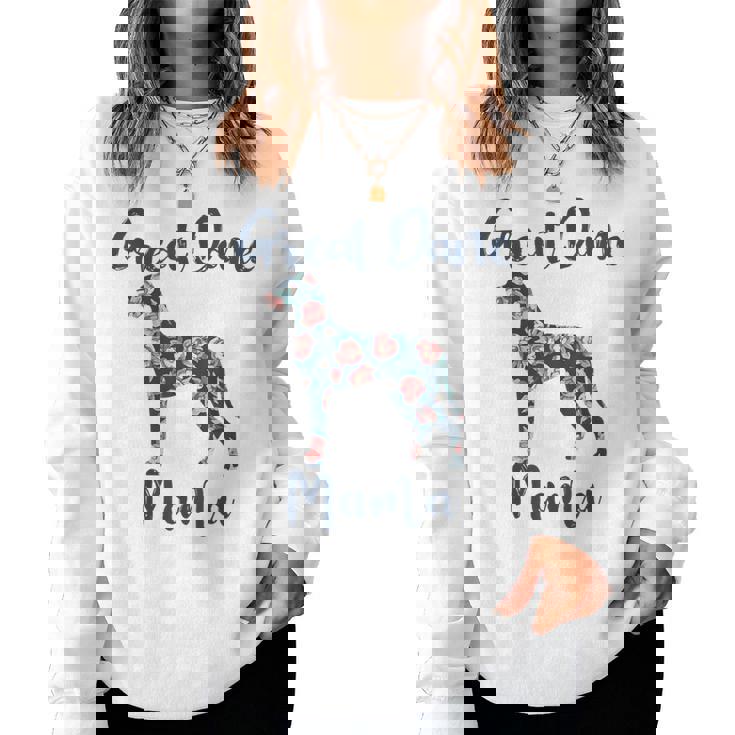 Great-Dane Great Dane Mama Mom Mother Day Women Women Sweatshirt
