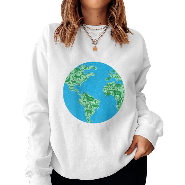 Love Your Mother Climate Change Global Warming Earth Day Women Sweatshirt