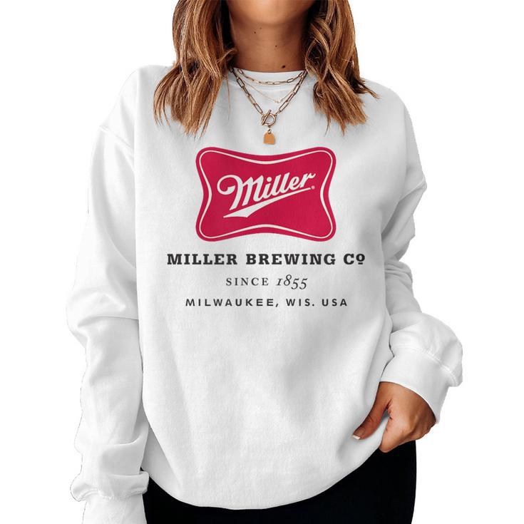 Miller Lock Up Beer Sweatshirt Frauen