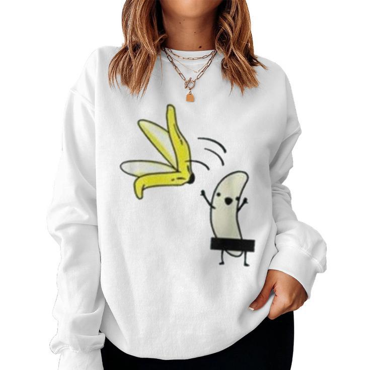 Nude Banana Sweatshirt Frauen