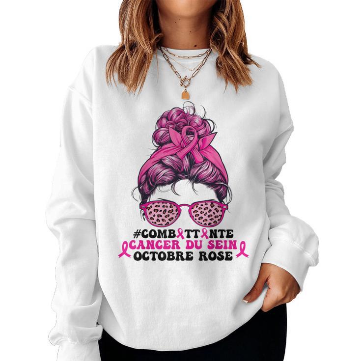 Sweat Octobre Rose Femme – Cancer Du Sein, Ruban Et Cœur, Coton Doux, Tailles S-XXL - 8