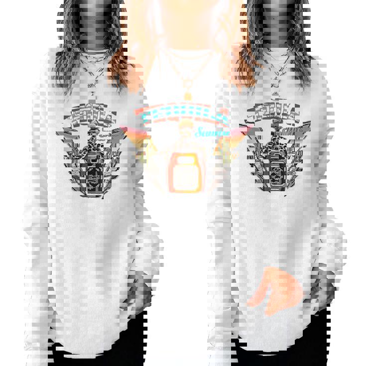 Tequila Sunrise Western Life Desert Vibes Tequila Drinking Women Sweatshirt