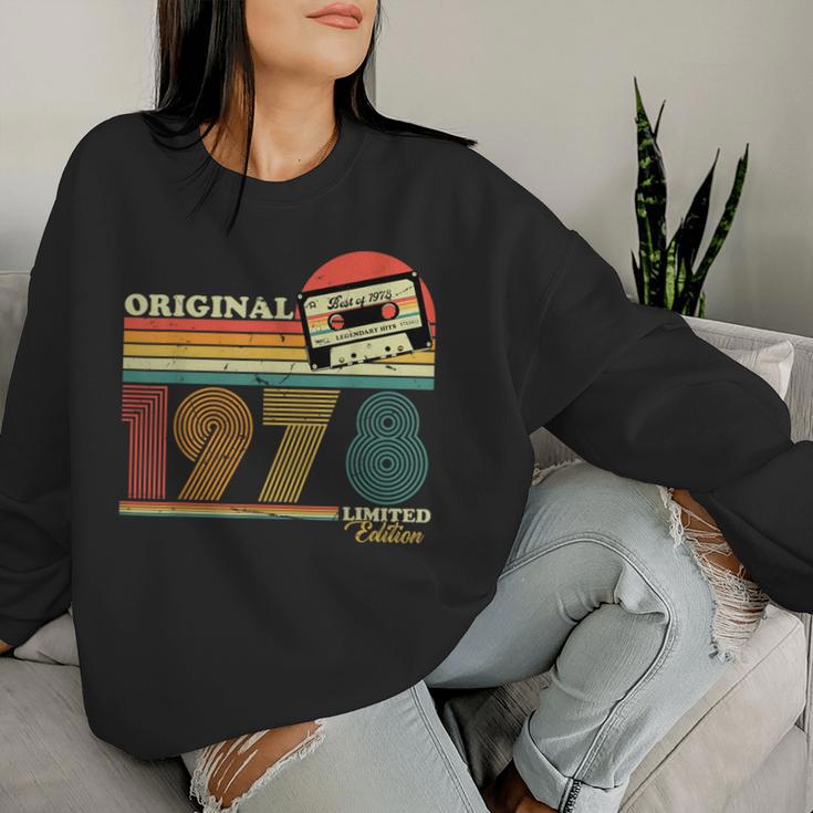 1978Intage Birthday Retrointage S Sweatshirt Frauen Geschenke für Sie