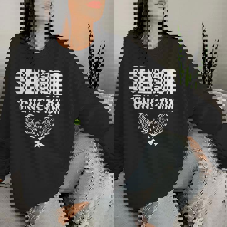 2025 Senior Tennis Mom Team Parent Helper Class Of 2025 Women Sweatshirt Gifts for Her