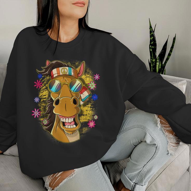 60S 70S Groovy Hippie Costume Sweatshirt Frauen Geschenke für Sie