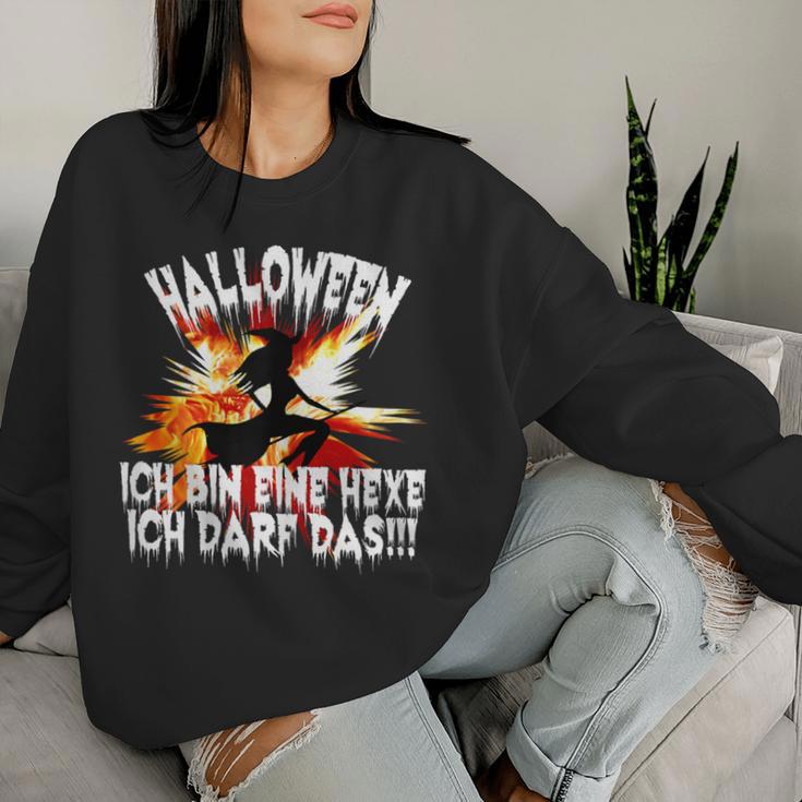 Adult Women's Child Ich Bin Eine Hexe Ich Darf Das Sweatshirt Frauen Geschenke für Sie