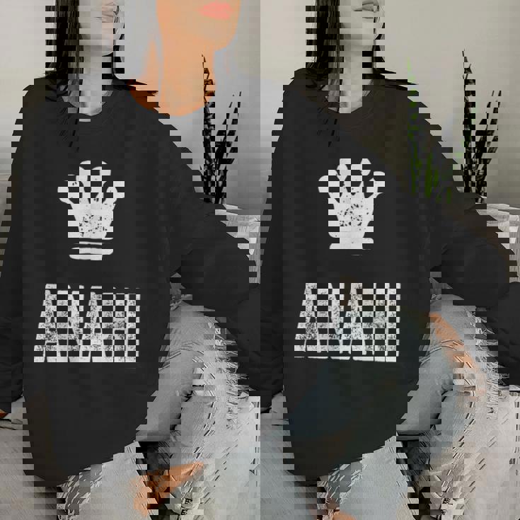 Anahi The Queen Crown & Name Called Anahi Women Sweatshirt Gifts for Her